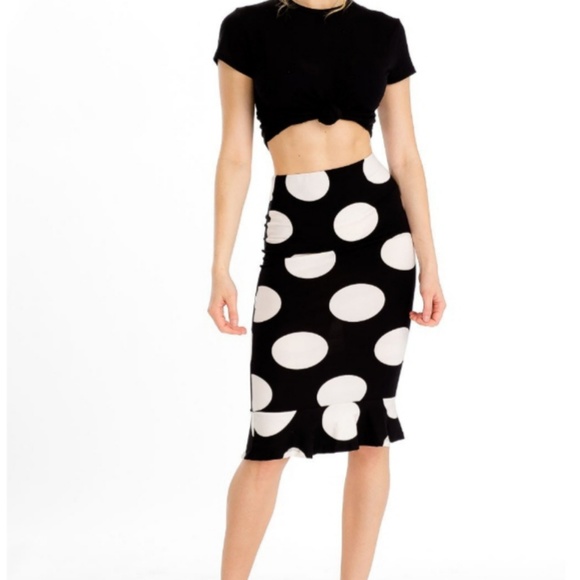 Capella Dresses & Skirts - Polka Dot Skirt